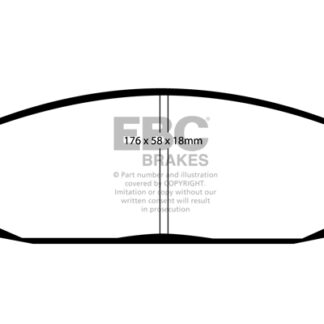 DP1732 EBC Ultimax Front Pads Caliper-NA JEEP