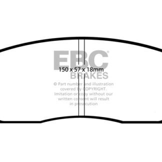 DP1723 EBC Ultimax Front Pads Caliper-NA CHRYSLER (USA)