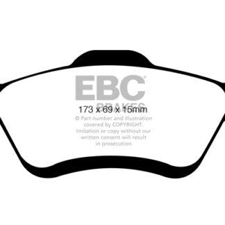 DP1709 EBC Ultimax Front Pads Caliper-NA FORD