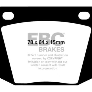 DP169 EBC Ultimax Front Pads Caliper-Girling/TRW AUSTIN