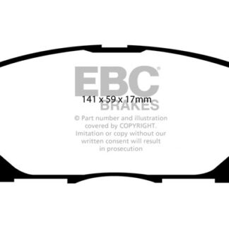 DP1681 EBC Ultimax Front Pads Caliper-NA LEXUS