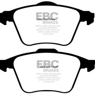 DP1679 EBC Ultimax Front Pads Caliper-ATE VOLVO