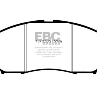 DP1671 EBC Ultimax Front Pads Caliper-Sumitomo INFINITI