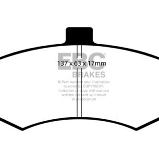 DP1670 EBC Ultimax Front Pads Caliper-NA HYUNDAI