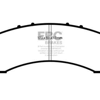 DP1667 EBC Ultimax Rear Pads Caliper-NA CADILLAC