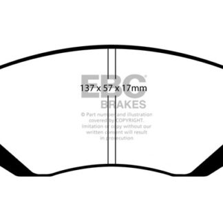 DP1661 EBC Ultimax Front Pads Caliper-Tokico SUBARU
