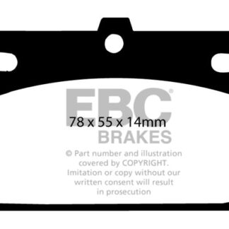 DP166 EBC Ultimax Front Pads Caliper-Sumitomo TOYOTA