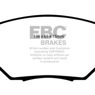 DP1659 EBC Ultimax Front Pads Caliper-NA INFINITI