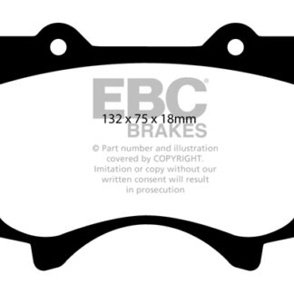 DP1657 EBC Ultimax Front Pads Caliper-NA LEXUS