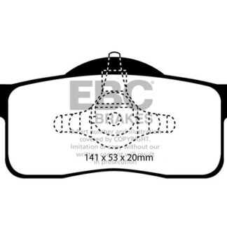 DP1652 EBC Ultimax Rear Pads Caliper-NA FORD