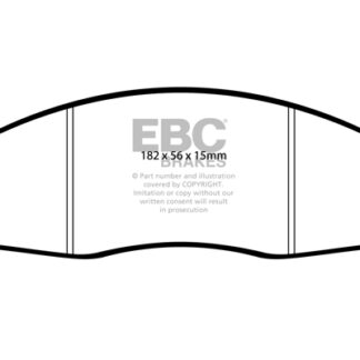 DP1645 EBC Ultimax Front Pads Caliper-NA CADILLAC
