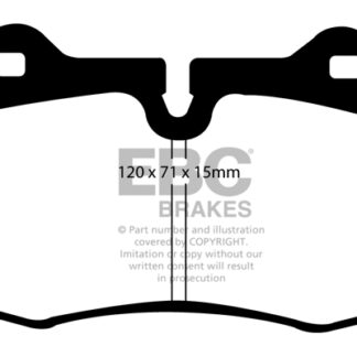 EBC Ultimax OE Replacement Front Brake Pads - Nissan 350Z