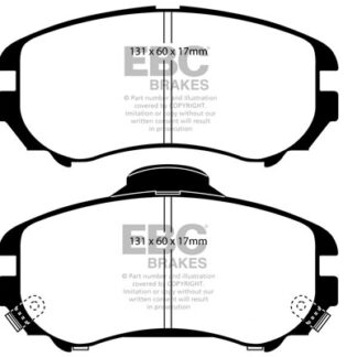 DP1643 EBC Ultimax Front Pads Caliper-NA HYUNDAI