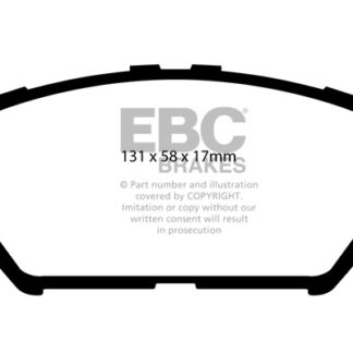 DP1642 EBC Ultimax Front Pads Caliper-NA TOYOTA