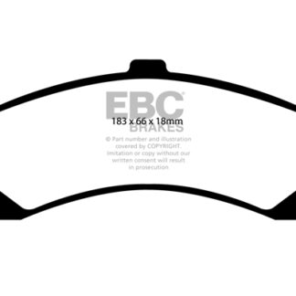 DP1635 EBC Ultimax Rear Pads Caliper-NA CADILLAC