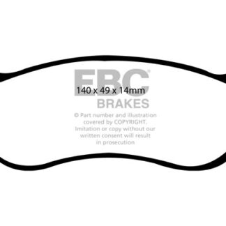 DP1631 EBC Ultimax Rear Pads Caliper-NA FORD