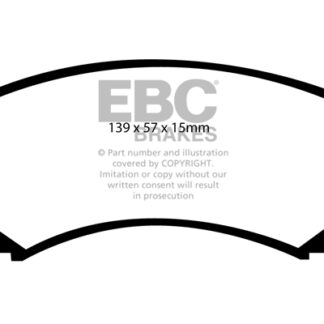 DP1619 EBC Ultimax Front Pads Caliper-NA MAZDA COMMERCIAL