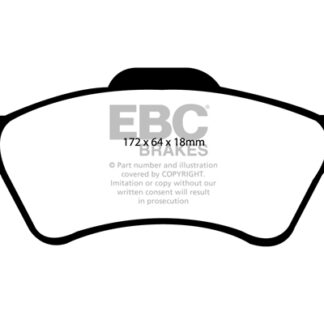 DP1613 EBC Ultimax Front Pads Caliper-ATE CHRYSLER (USA)