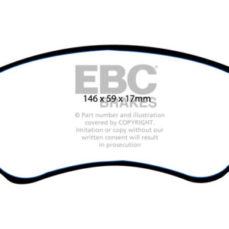 DP1612 EBC Ultimax Front Pads Caliper-NA CHRYSLER (USA)