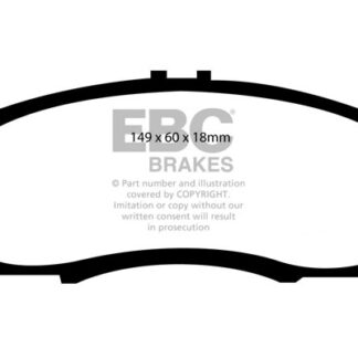 DP1610 EBC Ultimax Front Pads Caliper-NA HONDA