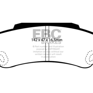 DP1602 EBC Ultimax Rear Pads Caliper-NA CHEVROLET