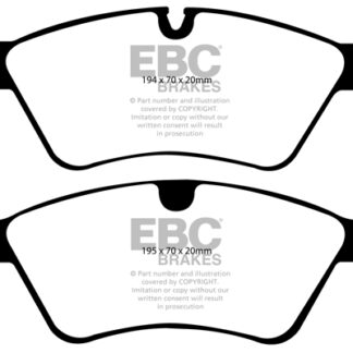 DP1592 EBC Ultimax Front Pads Caliper-ATE MERCEDES-BENZ