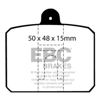 DP159 EBC Ultimax Front Pads Caliper-Dunlop SKODA