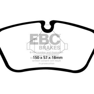 DP1587 EBC Ultimax Front Pads Caliper-ATE BMW