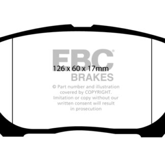 DP1585 EBC Ultimax Front Pads Caliper-NA TOYOTA
