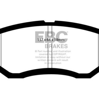 DP1583 EBC Ultimax Front Pads Caliper-NA SUBARU
