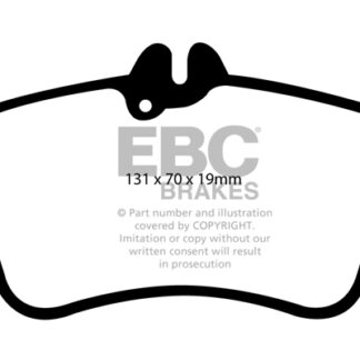DP1580 EBC Ultimax Front Pads Caliper-TRW MERCEDES-BENZ