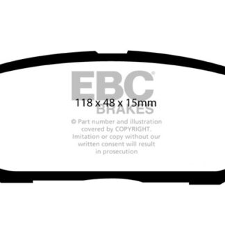 DP1560 EBC Ultimax Rear Pads Caliper-NA SSANGYONG