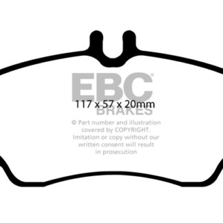DP1555 EBC Ultimax Front Pads Caliper-Girling/TRW MERCEDES-BENZ