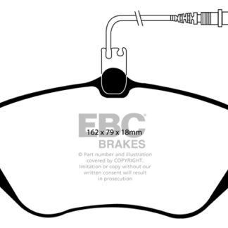 DP1550 EBC Ultimax Front Pads Caliper-TRW CITROEN