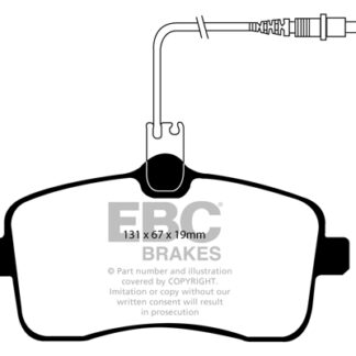 DP1549 EBC Ultimax Front Pads Caliper-TRW PEUGEOT