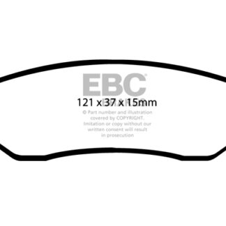 DP1546 EBC Ultimax Rear Pads Caliper-NA CHEVROLET