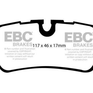 DP1542 EBC Ultimax Rear Pads Caliper-TRW LAND ROVER