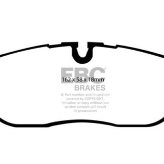DP1541 EBC Ultimax Front Pads Caliper-TRW LAND ROVER