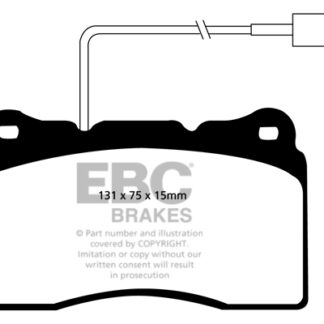 DP1540 EBC Ultimax Front Pads Caliper-Brembo ALFA ROMEO