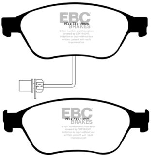 DP1535 EBC Ultimax Front Pads Caliper-ATE AUDI