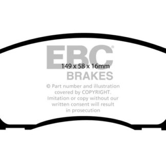 DP1531 EBC Ultimax Front Pads Caliper-NA HYUNDAI