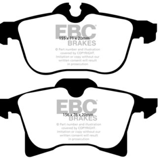 DP1520 EBC Ultimax Front Pads Caliper-ATE HOLDEN (Australia and New Zealand)