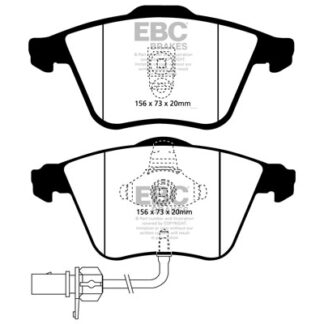 DP1510 EBC Ultimax Front Pads Caliper-ATE AUDI