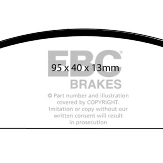 DP150 EBC Ultimax Front Pads Caliper-Bendix AUTOBIANCHI