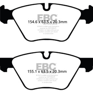 DP1493 EBC Ultimax Front Pads Caliper-ATE BMW
