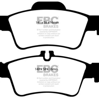 DP1491 EBC Ultimax Rear Pads Caliper-ATE MERCEDES-BENZ