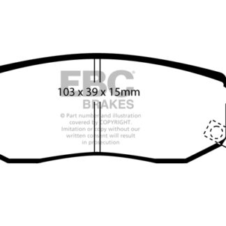 DP1484 EBC Ultimax Rear Pads Caliper-NA HYUNDAI