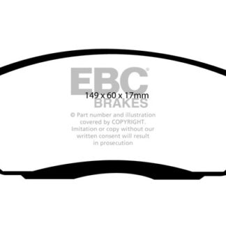 DP1480 EBC Ultimax Front Pads Caliper-NA HYUNDAI