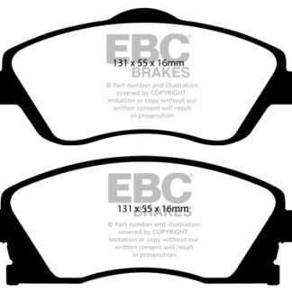 DP1476 EBC Ultimax Front Pads Caliper-Girling/TRW HOLDEN (Australia and New Zealand)