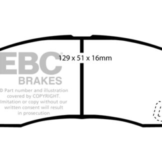DP1475 EBC Ultimax Front Pads Caliper-Sumitomo KIA